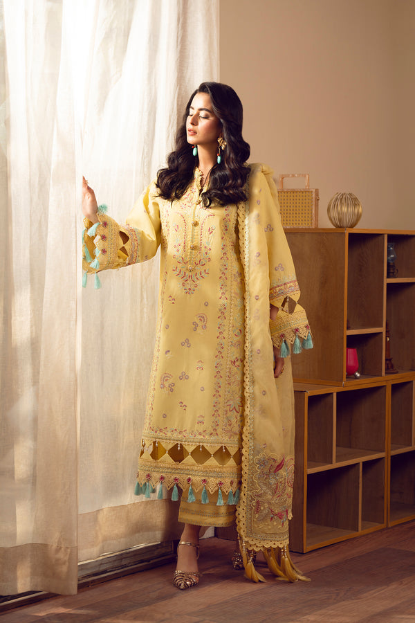 3 Piece - Embroidered Lawn Suit - SE - 02