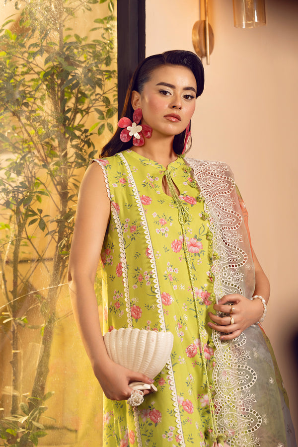 3 Piece - Embroidered Lawn Suit - SE - 05