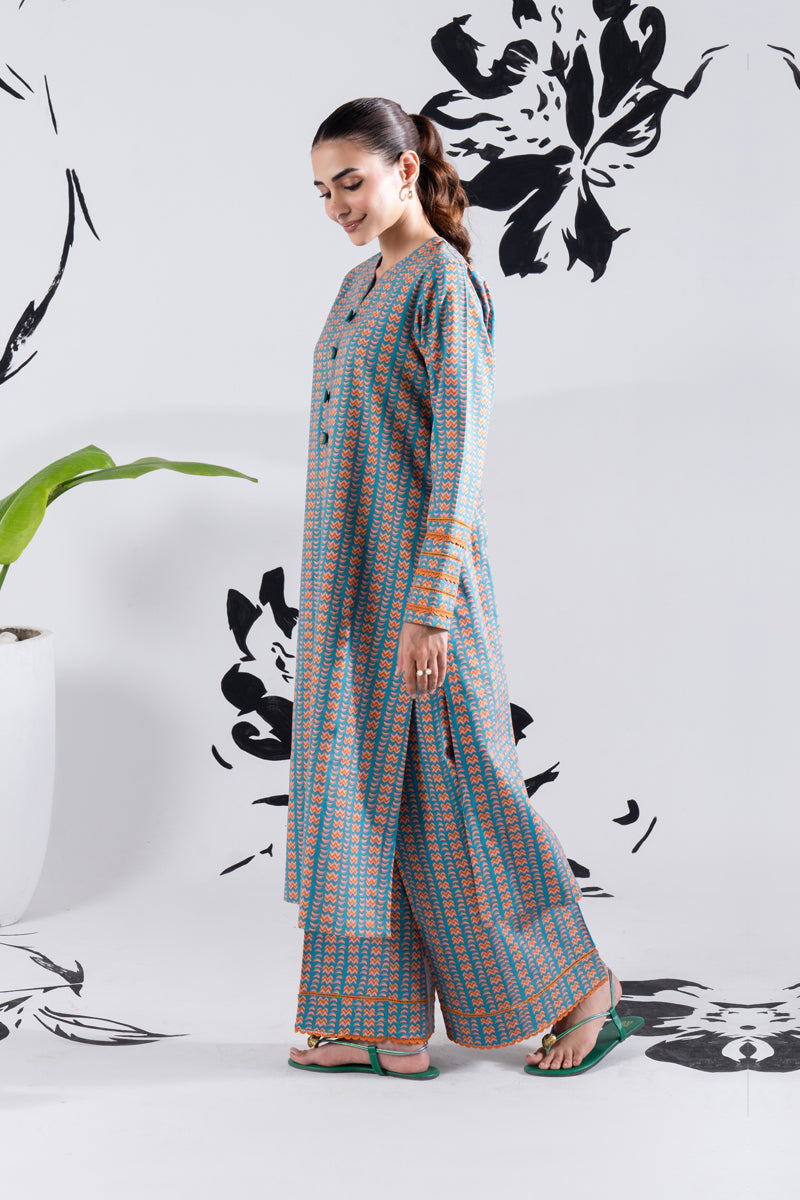 Tana Bana Pret Printed Lawn 3 Piece Suit MLD1-07