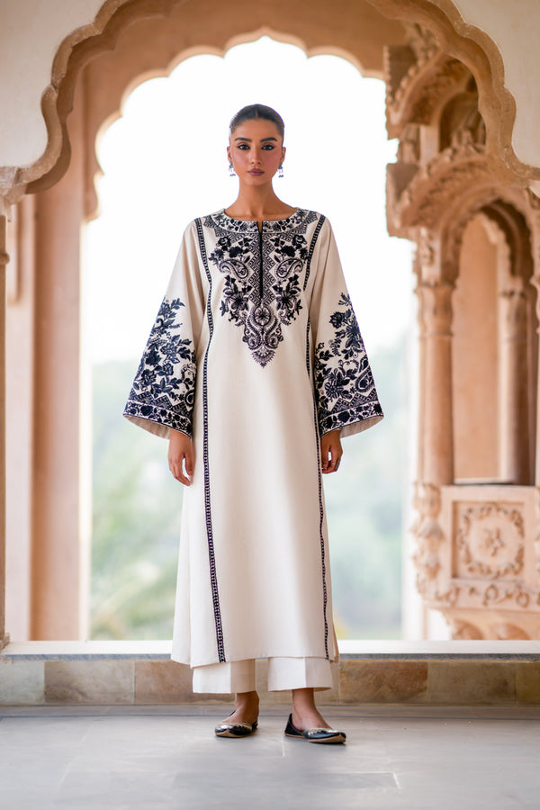 2 Piece - Dyed Embroidered Lawn Suit - LC-06