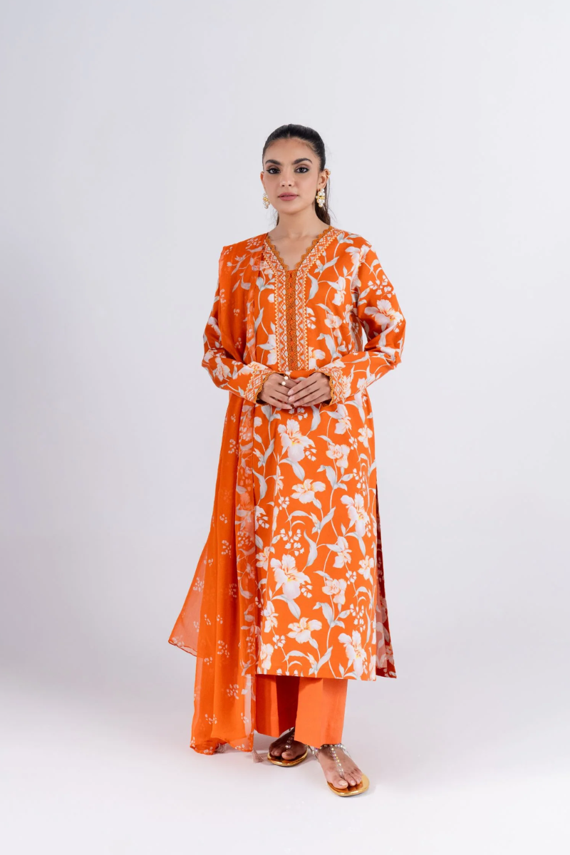 Tana Bana Pret Printed Lawn 3 Piece Suit MLD1-04